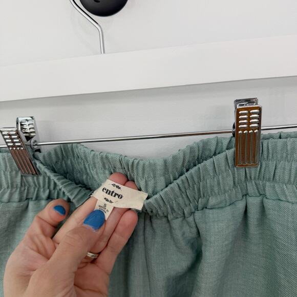 Women’s Entro Sage Ric Rac Short Set Size Small S - Picture 9 of 10